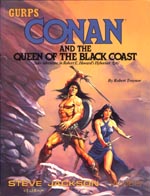 GURPS Conan and the Queen of the Black Coast – Cover