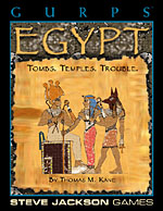 What They're Saying About GURPS Egypt – Cover