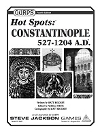 GURPS Hot Spots: Constantinople, 527-1204 A.D. – Cover
