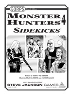 GURPS Monster Hunters 4: Sidekicks – Cover