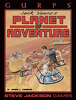 GURPS Planet of Adventure – Cover