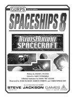 GURPS Spaceships 8: Transhuman Spacecraft – Cover