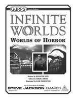 GURPS Infinite Worlds: Worlds of Horror – Cover