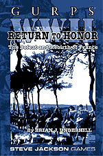 GURPS WWII: Return to Honor – Cover