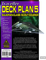 Traveller Deck Plan 5: Sulieman-Class Scout/Courier – Cover